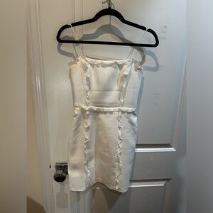 Amanda Uprichard white mini dress